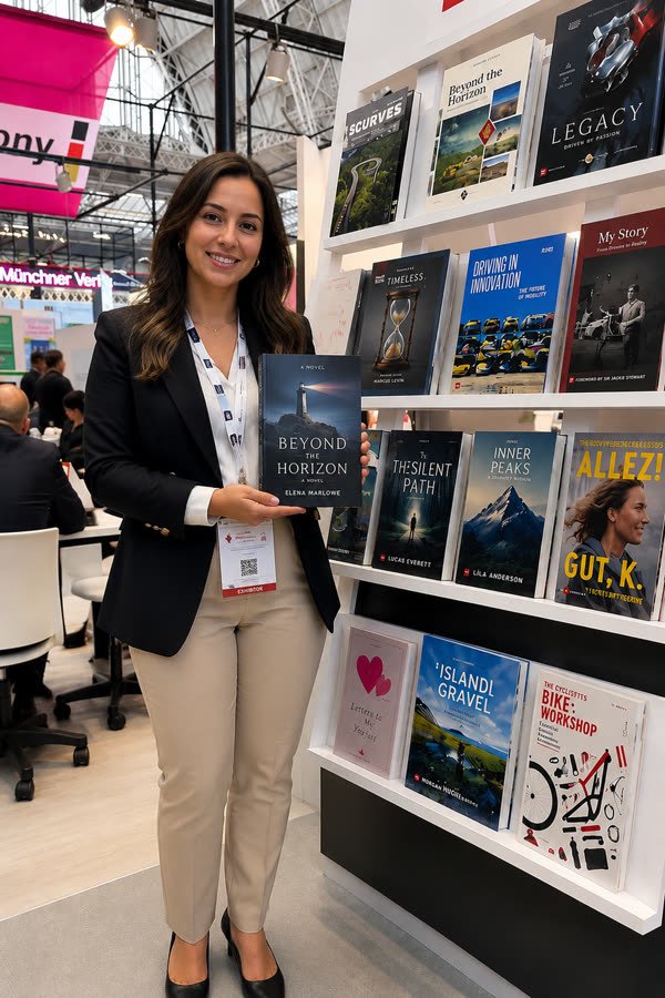 The Crown Publishers at a book fair